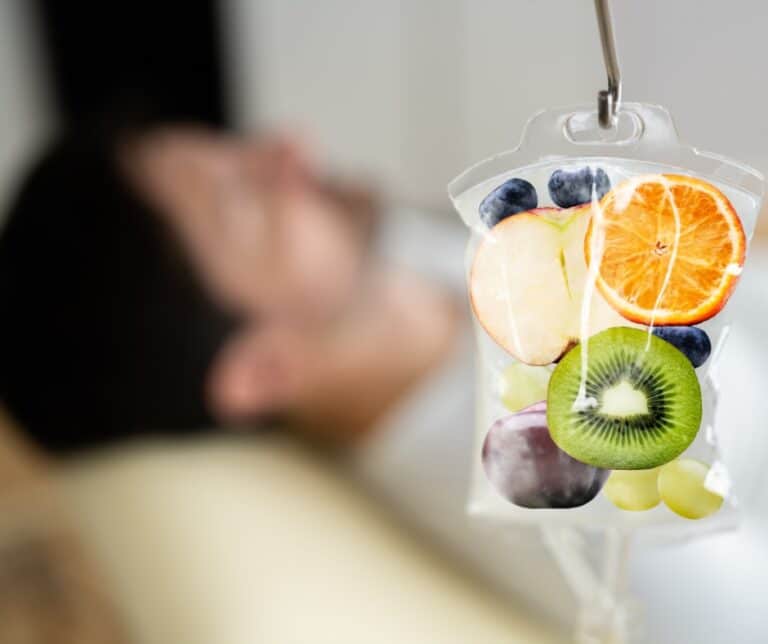 Beauty Drip: Collagen-supporting vitamins and antioxidants for glowing skin and hair.