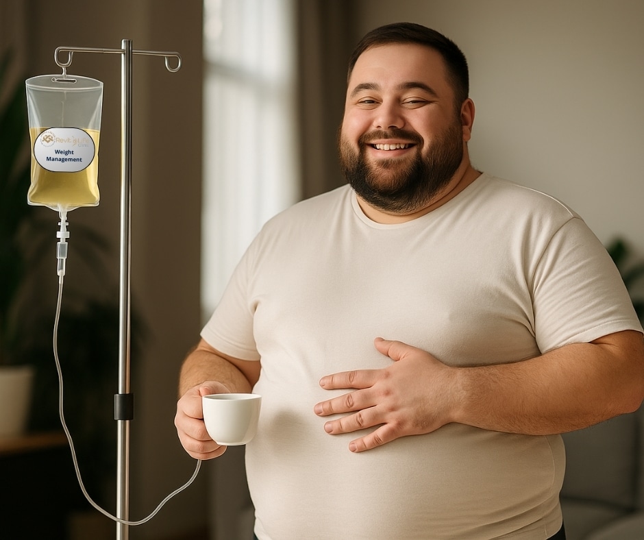 9) Weight Management Drip 🔥 Boost your weight-loss journey Key Ingredients: L-Carnitine, Arginine, NAD, B Vitamins, MIC (Methionine, Inositol, Choline) Benefits: Stimulates metabolism and fat-burning. Provides more energy for workouts and active routines. Reduces sugar cravings and supports balanced appetite. Complements diet and exercise for healthier weight control.