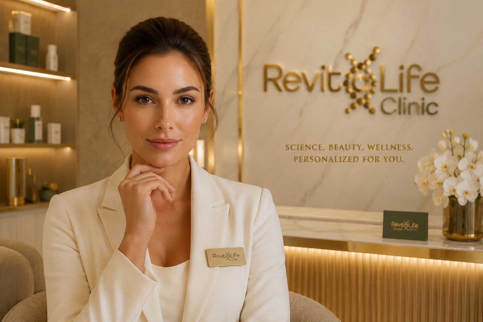 Luxury skincare and beauty consultation