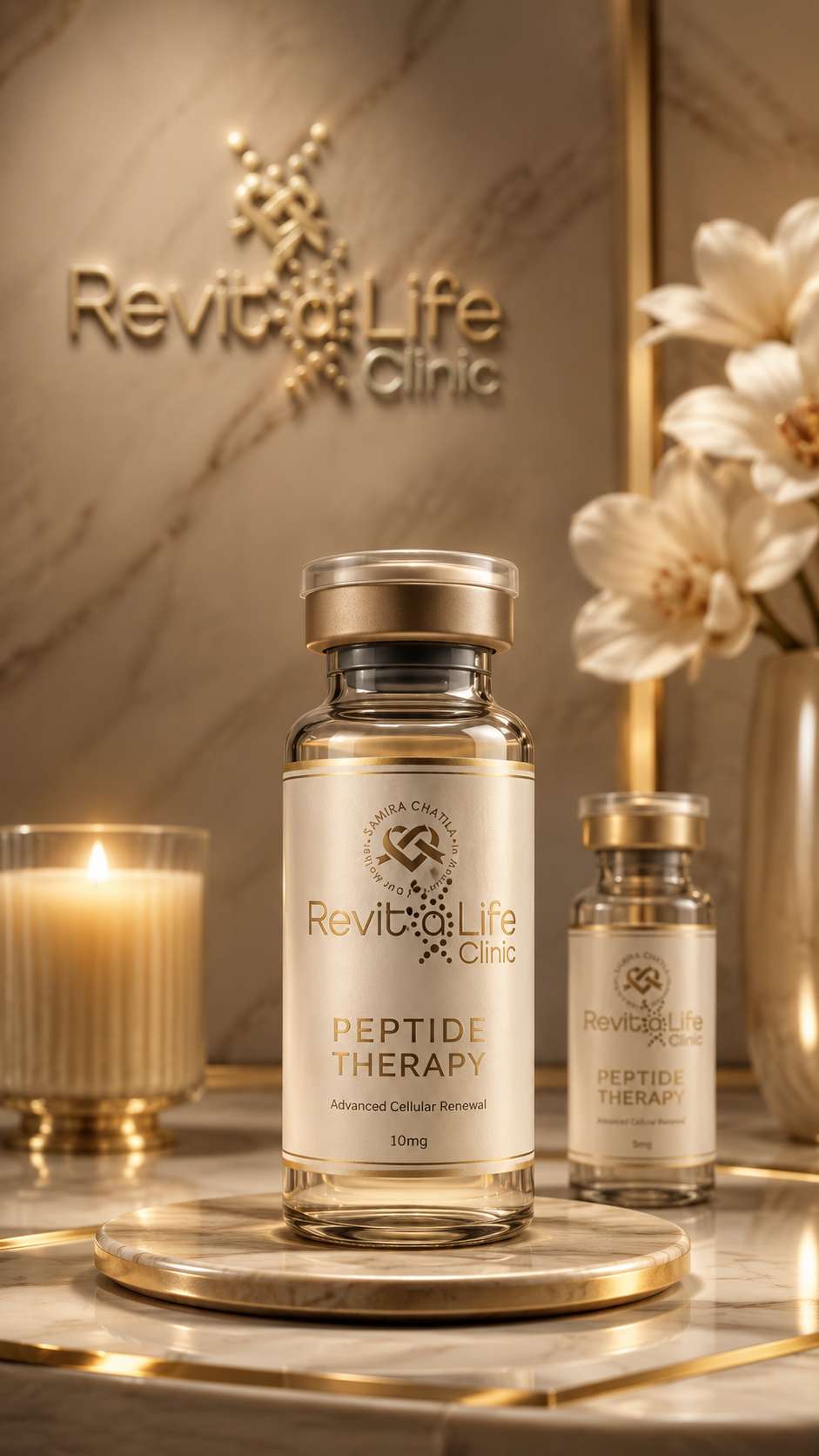 Peptide therapy Dubai RevitaLife Clinic