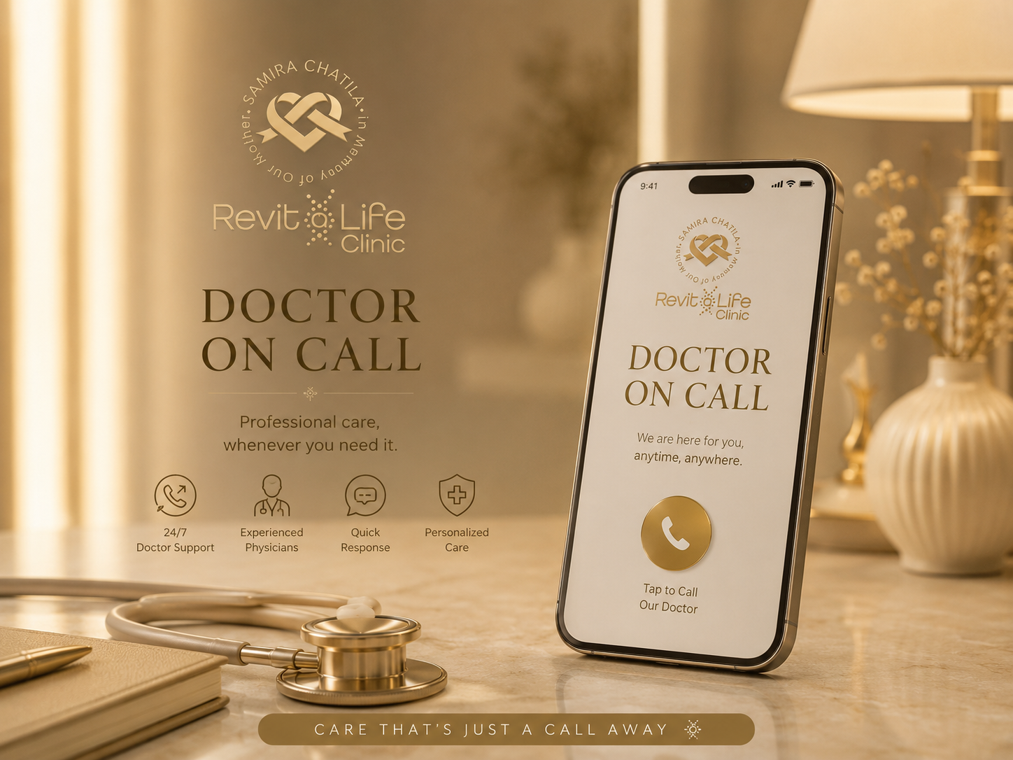 Private doctor consultation at home Dubai