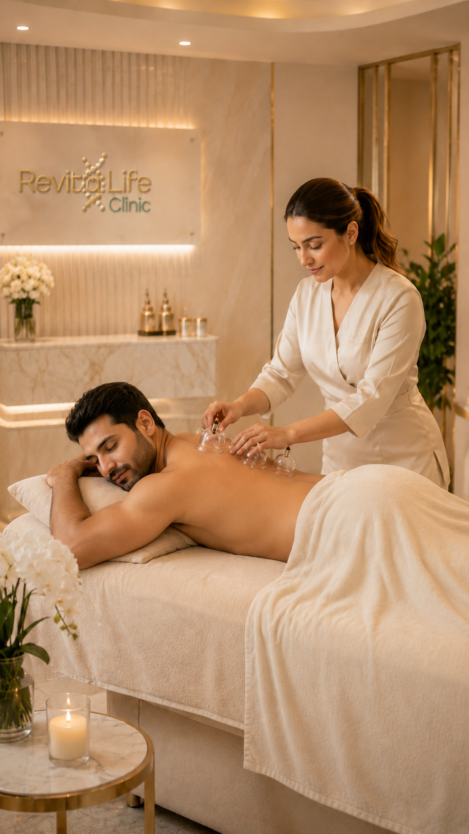 Hijama Cupping Therapy at RevitaLife Clinic
