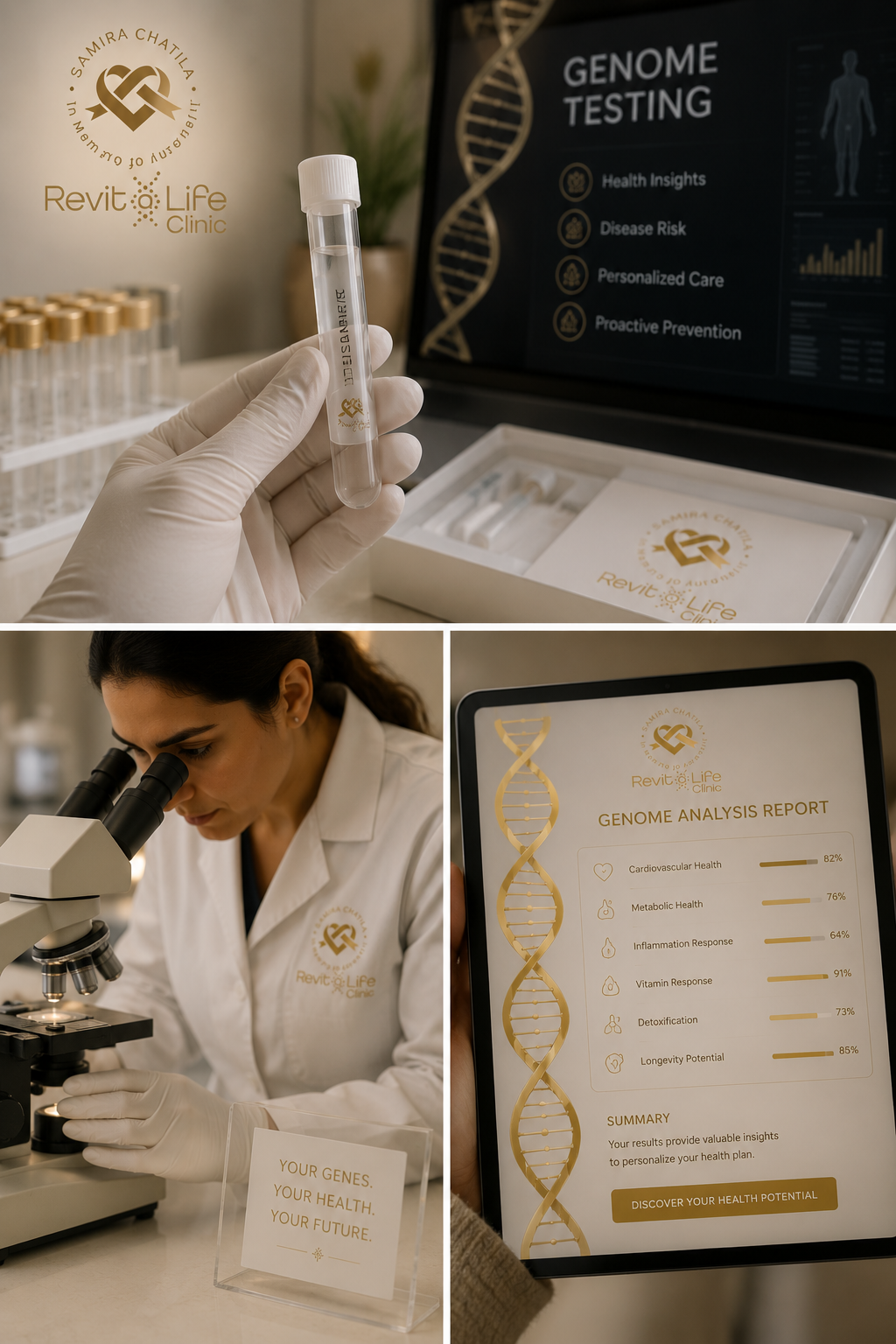 Personalized DNA testing and wellness roadmap Dubai