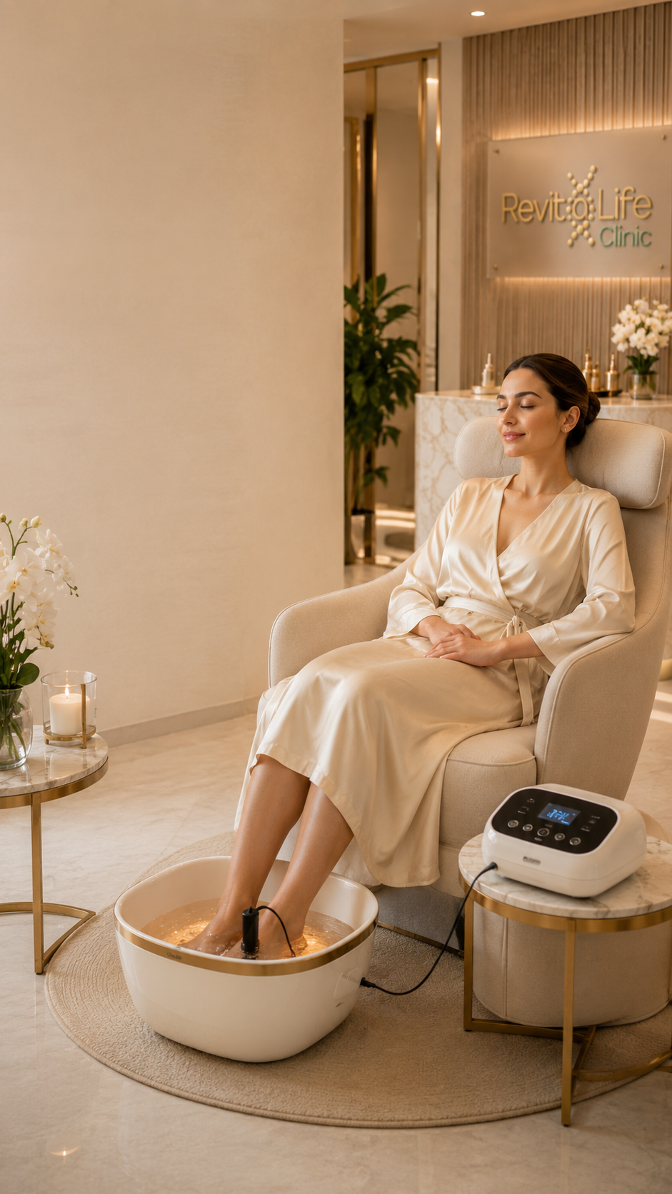 Ion Cleansing Therapy at RevitaLife Clinic
